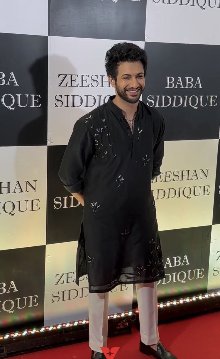 Premium Black Designer Kurta for Men with Subtle Embroidery - Modern Festive & Party Wear